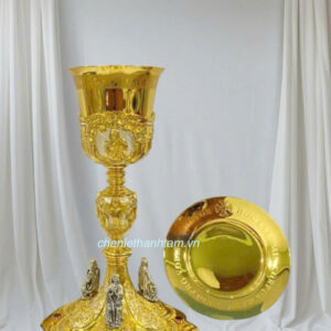 Chén Lễ 3 thánh ngồi - CLXV 064