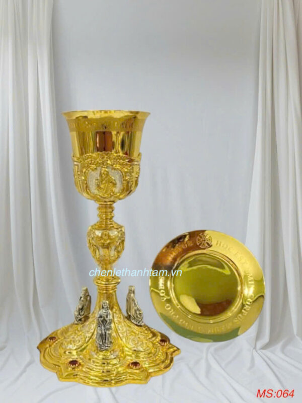 Chén Lễ 3 thánh ngồi - CLXV 064