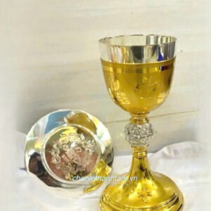 Chén Lễ  xi vàng và bạc - CLXV 065
