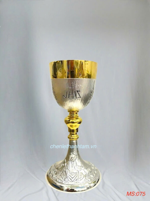 Chén Lễ  xi vàng và bạc - CLXV 075